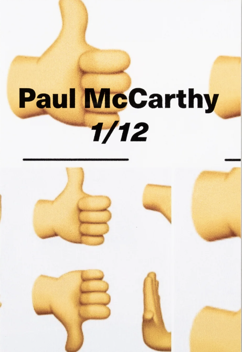 1/12 / Paul McCarthy