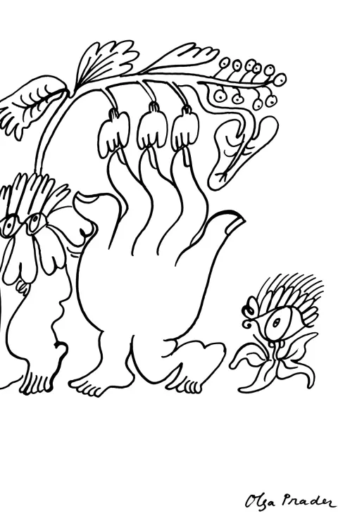 A coloring book / Olga Prader