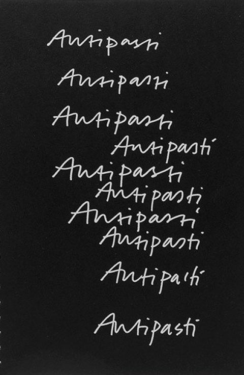 Antipasti / Jonathan Monk