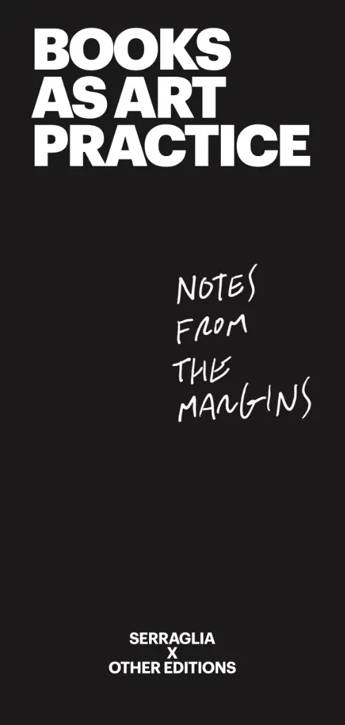 Books as Art Practice: Notes From the Margins