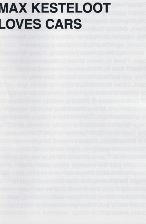Footnote Zines - Max Kesteloot