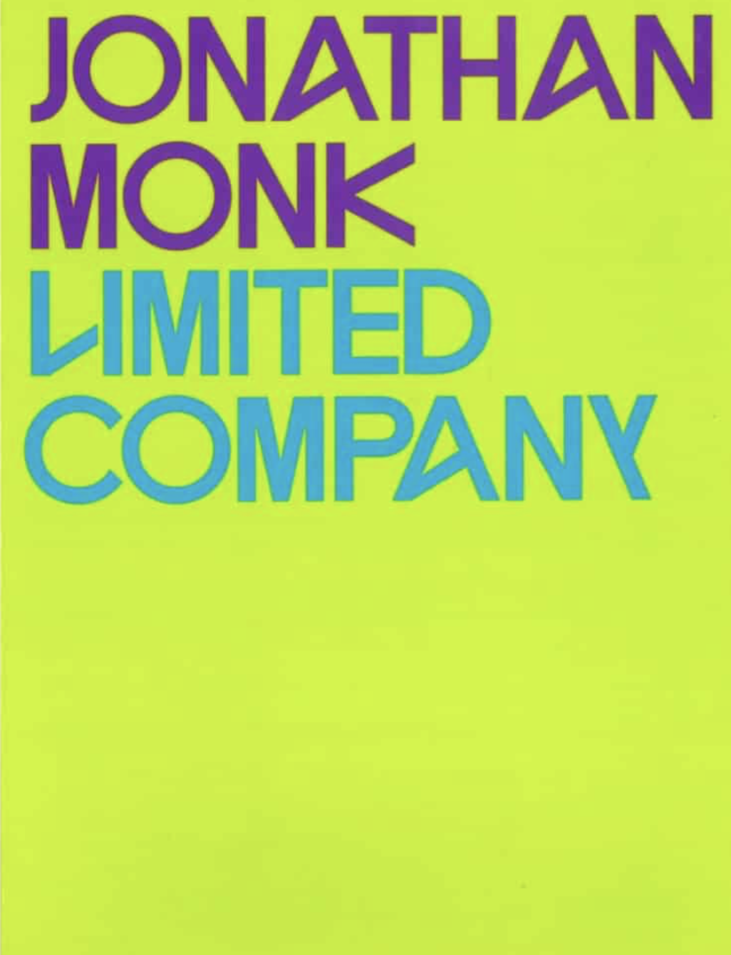 Limited Company / Jonathan Monk