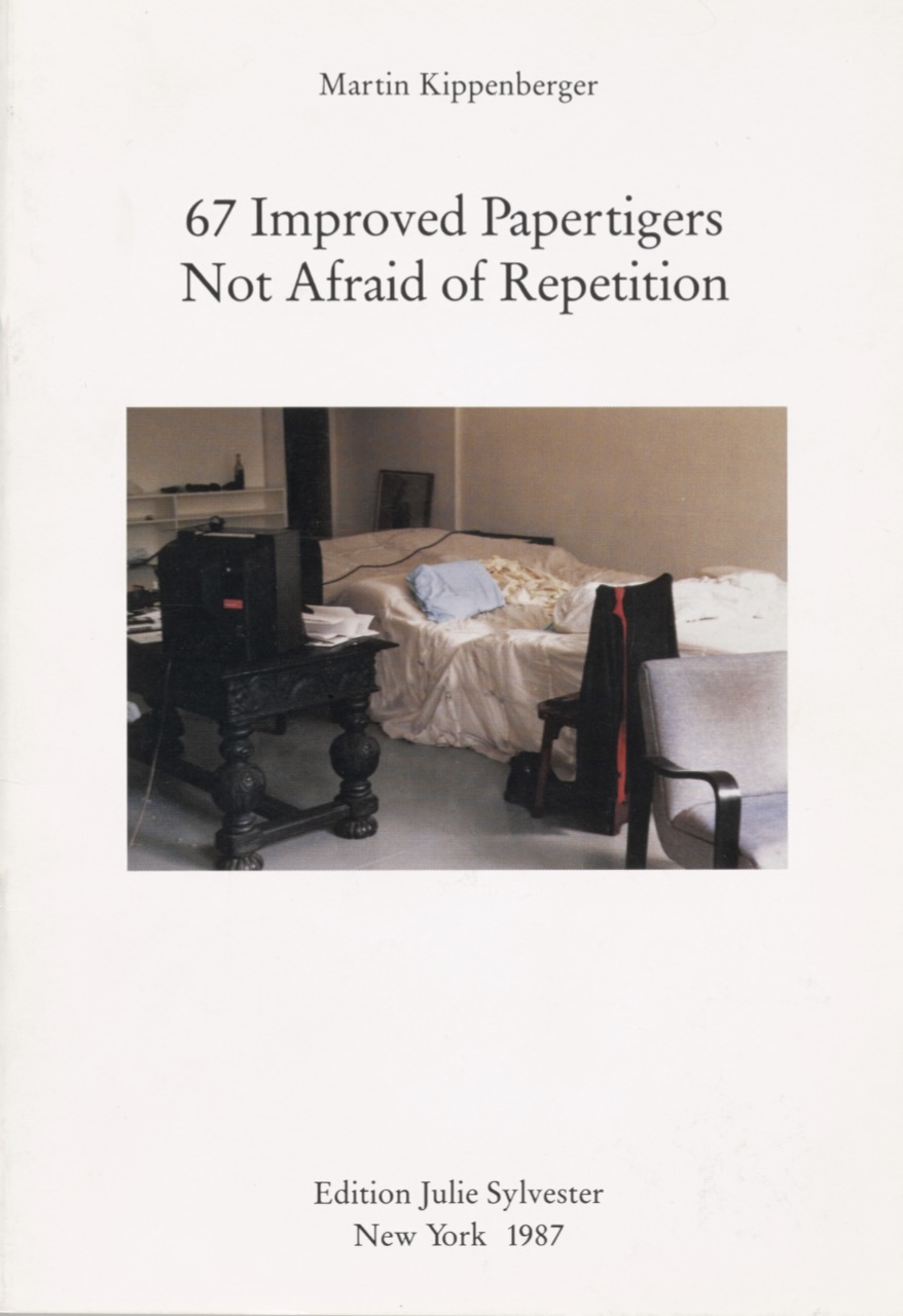 67 Improved Papertigers Not Afraid of Repetition / Martin Kippenberger