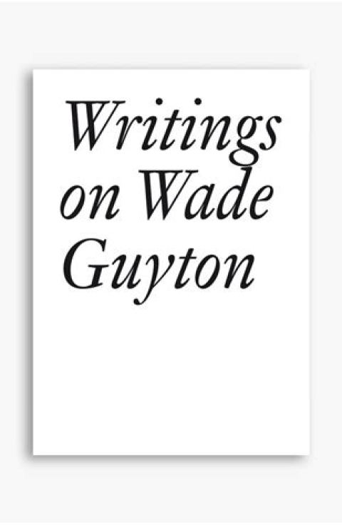 Writings on Wade Guyton
